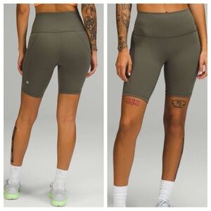 Olive Green Women's Shorts
